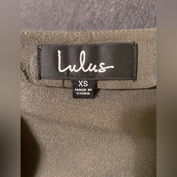 Lulus Romper in Olive Green - Picture 2 of 5